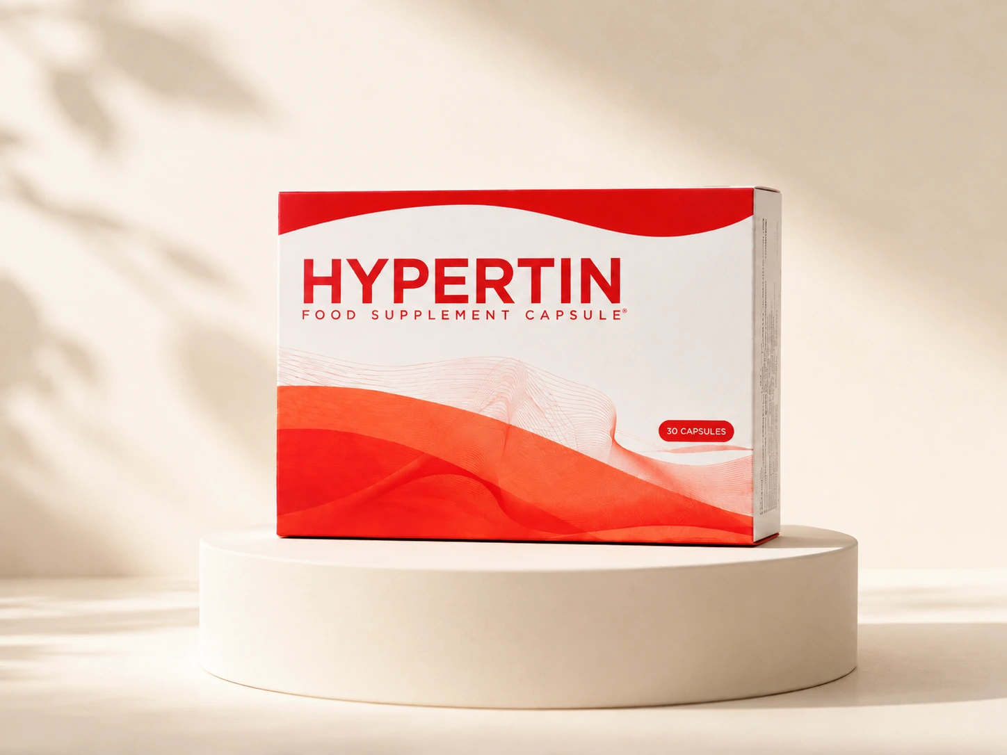 Hypertin kapsule na kontrastnoj svetloj podlozi